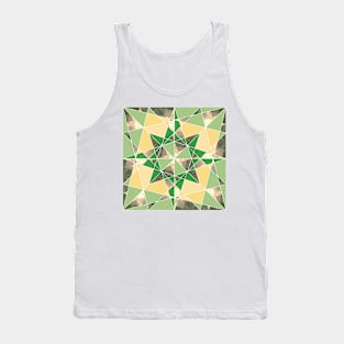 pattern with stars Tank Top